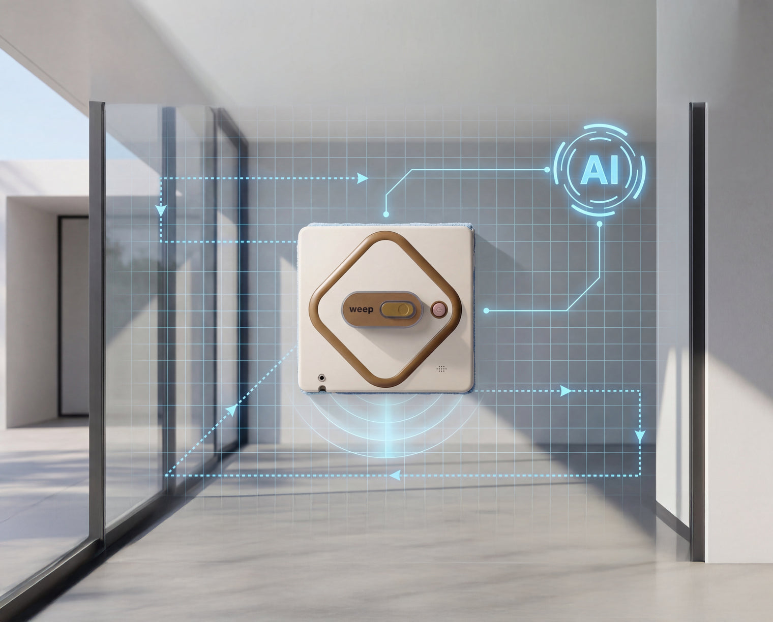 ROBOT DO MYCIA OKIEN WEEP AI i2pro MYJKA DO OKIEN j.polski