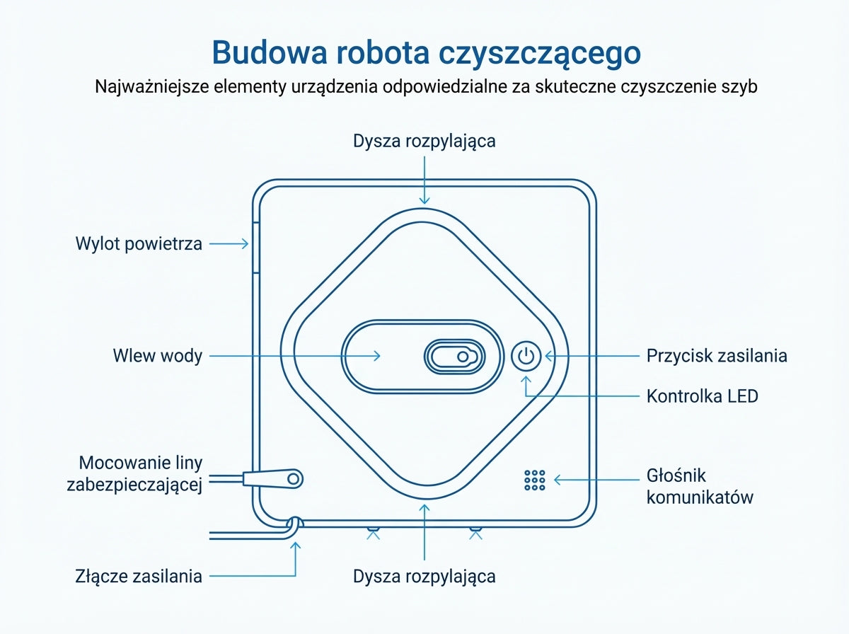 ROBOT DO MYCIA OKIEN WEEP AI i2pro MYJKA DO OKIEN j.polski