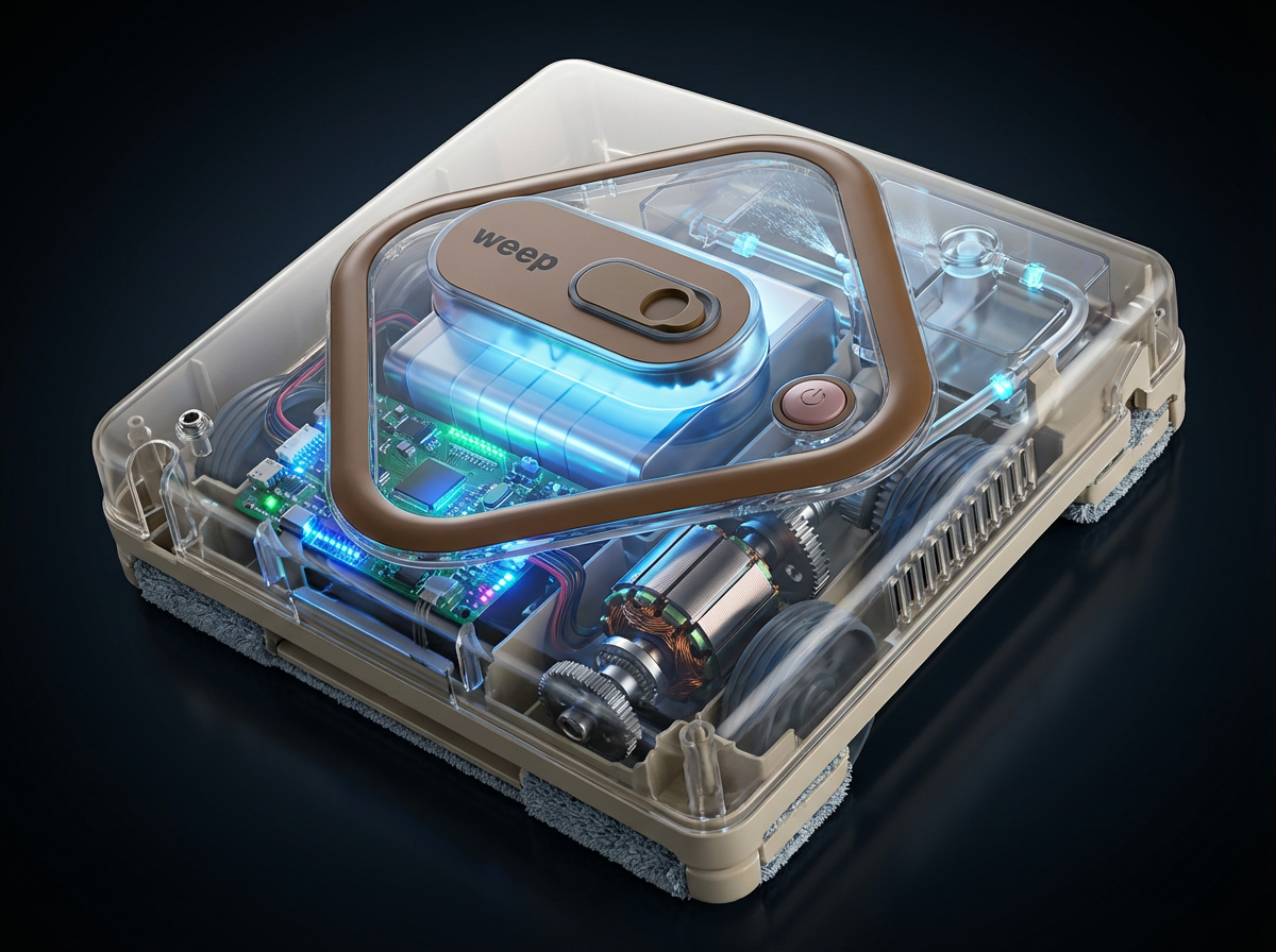 ROBOT DO MYCIA OKIEN WEEP AI i2pro MYJKA DO OKIEN j.polski