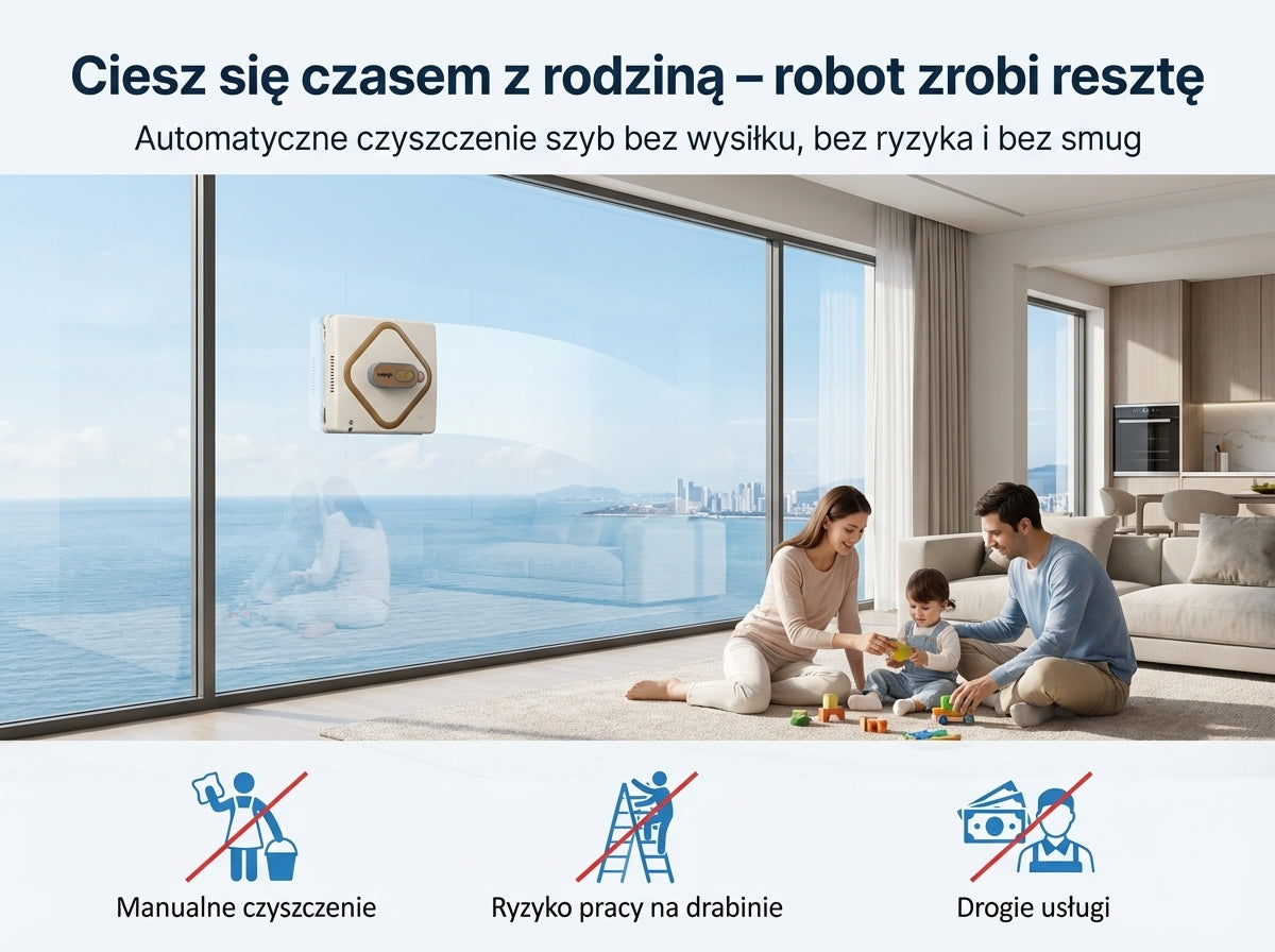 ROBOT DO MYCIA OKIEN WEEP AI i2pro MYJKA DO OKIEN j.polski