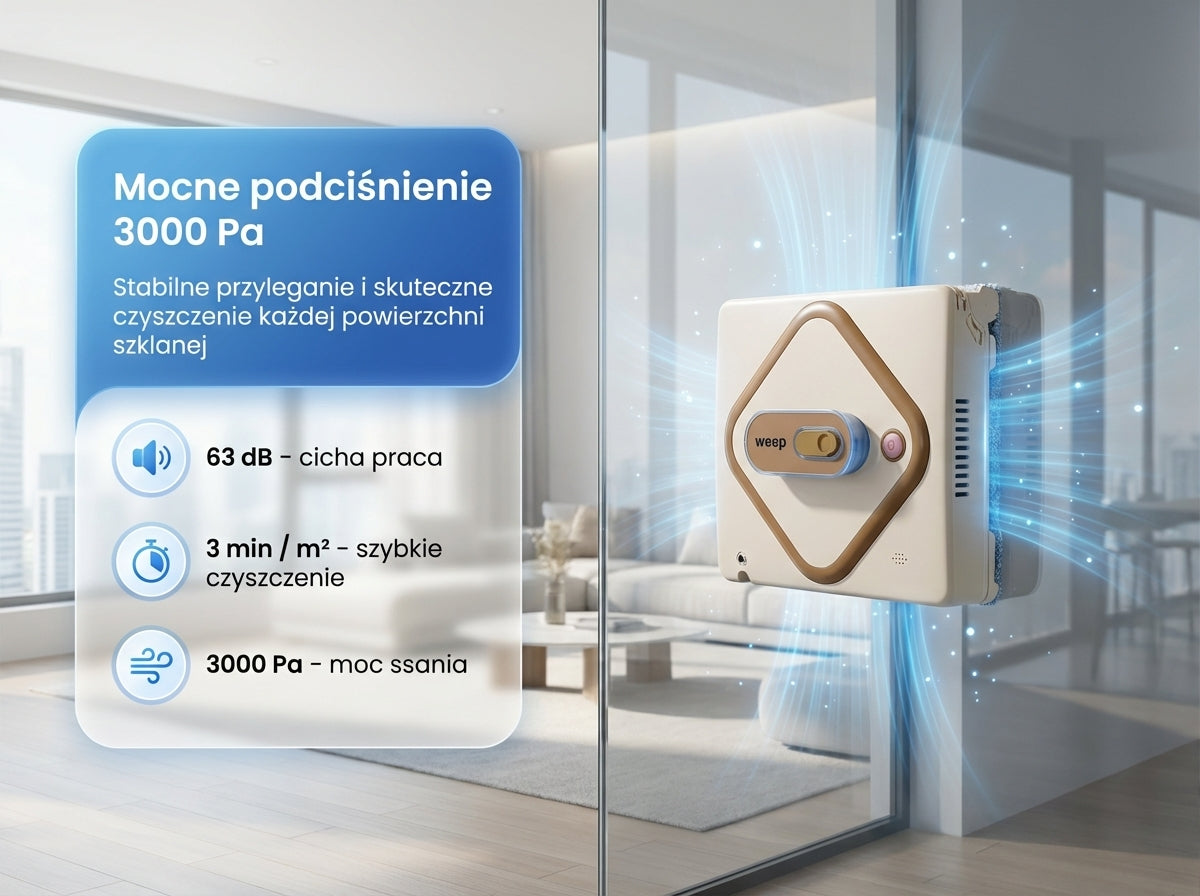 ROBOT DO MYCIA OKIEN WEEP AI i2pro MYJKA DO OKIEN j.polski